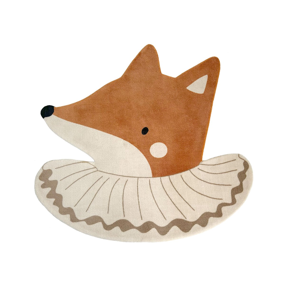 02 tapete infantil organico alegria raposa palhacinha