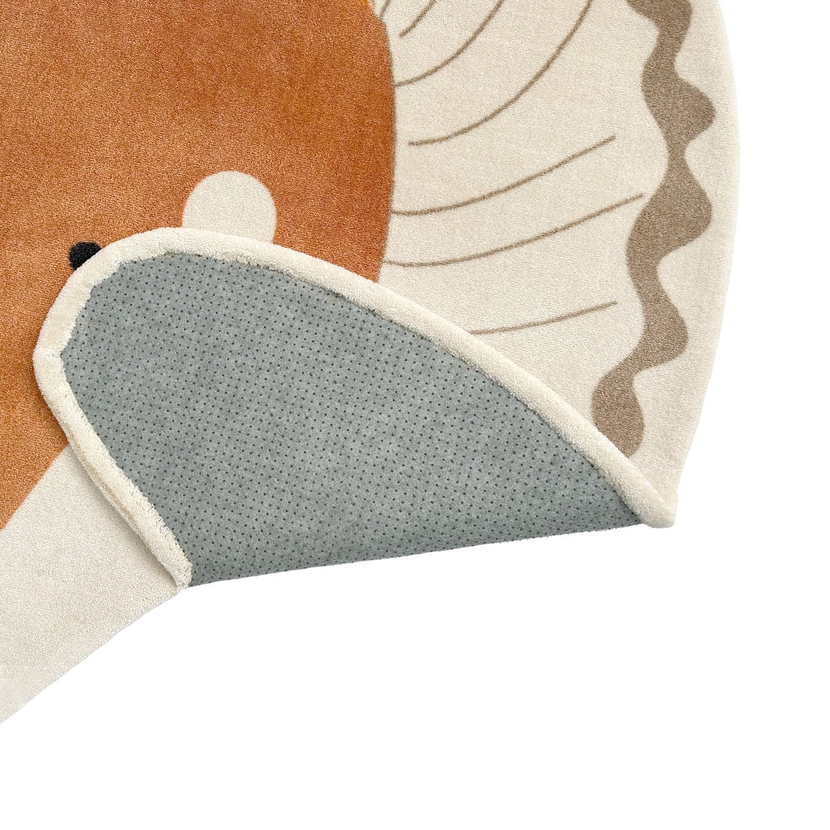 03 tapete infantil organico alegria raposa palhacinha