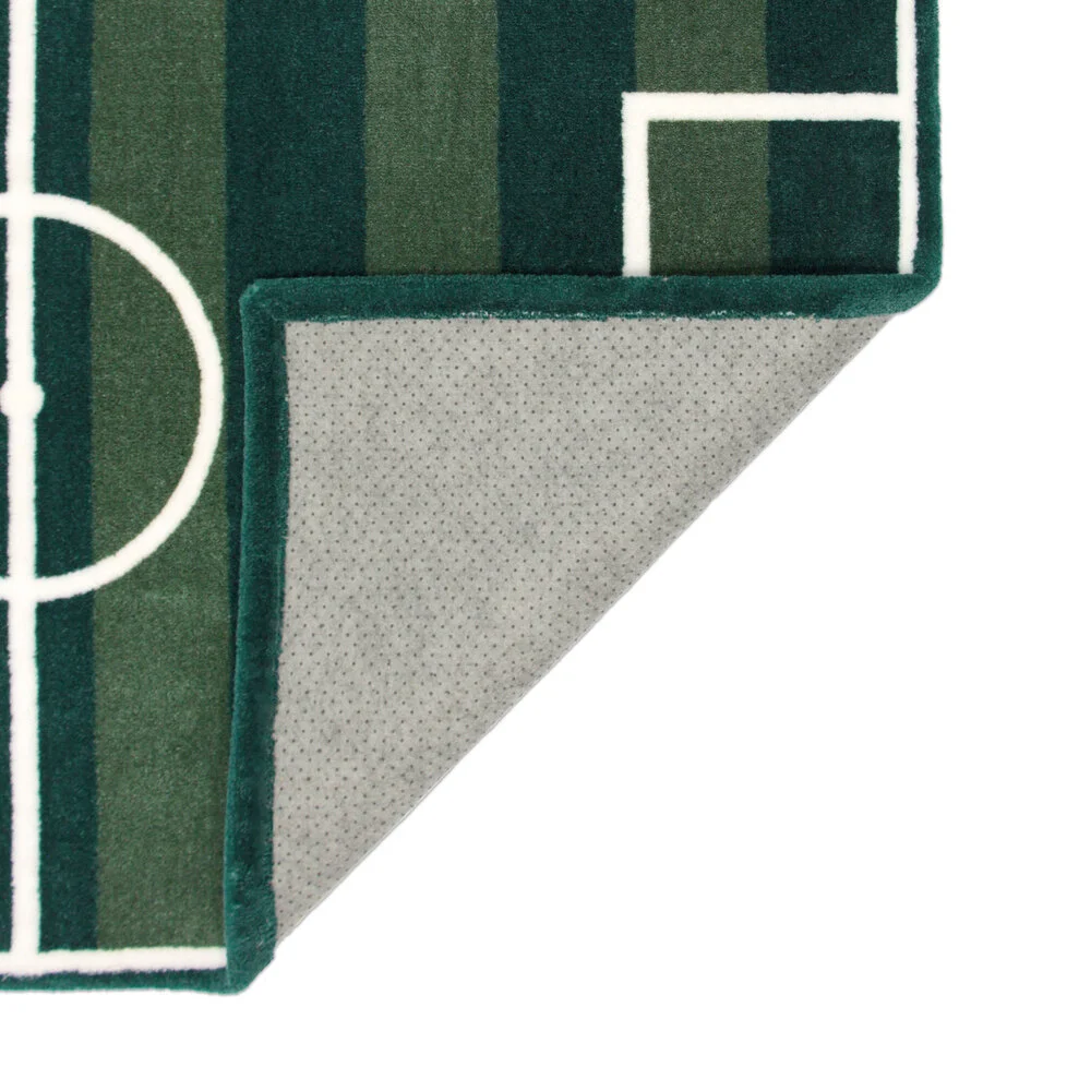 04 tapete bebe e infantil campo de futebol