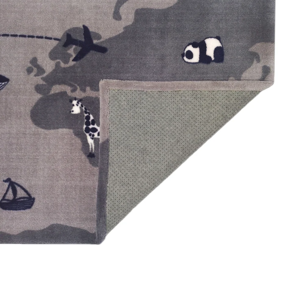 02 tapete mapa mundi cinza 0 95 x 1 50