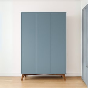 Cômoda Moderna 4 Gavetas Zen - Timber Móveis - Azul