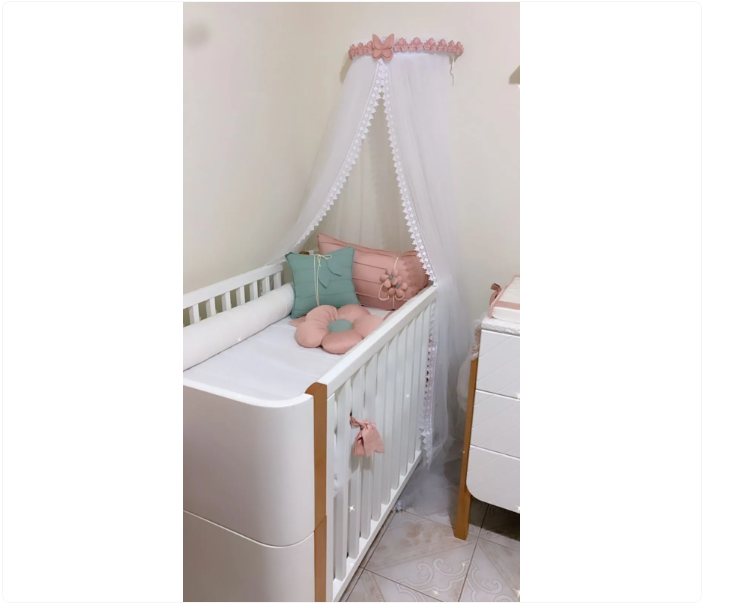 03 mosquiteiro tule com guipir branco para dossel 1 2 lua