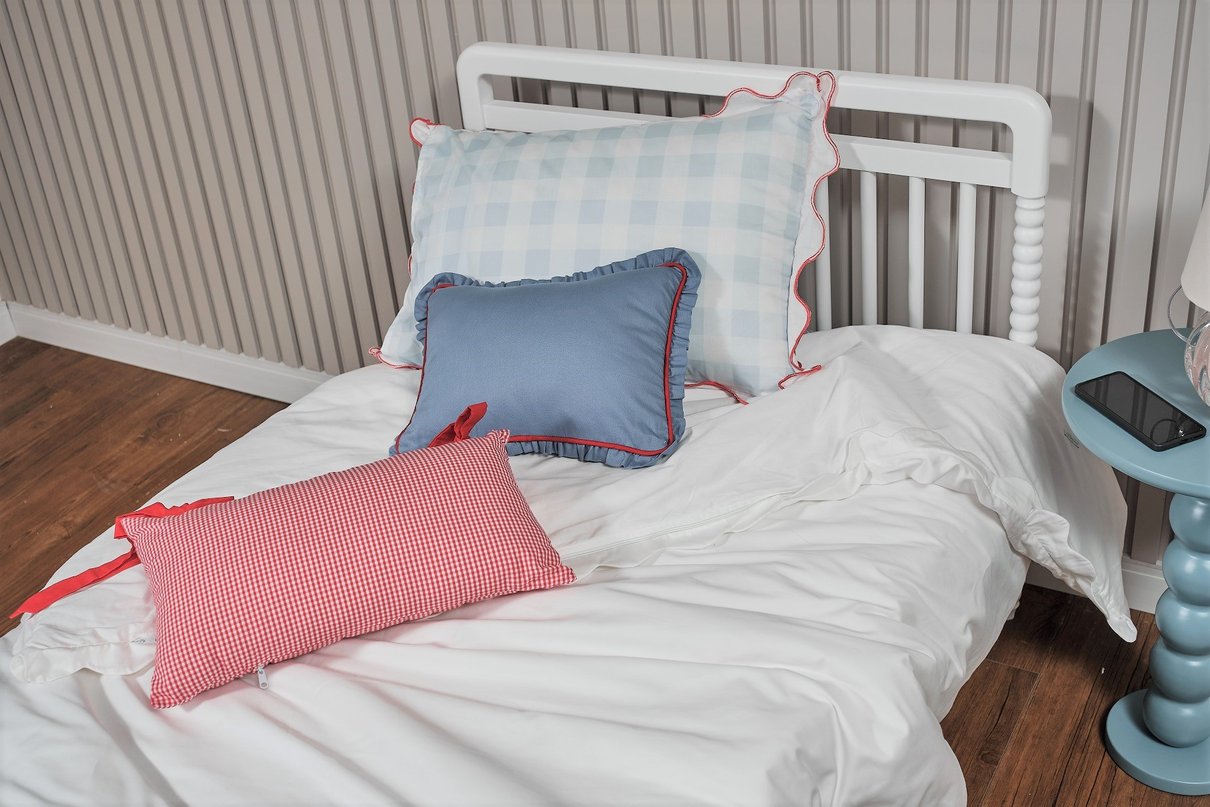 02 cama solteiro dot branco