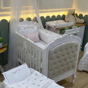 Kit Transformação Mini Cama Versailles - Timber Móveis Branco